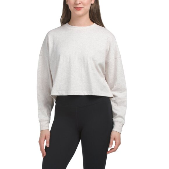 CALVIN KLEIN Tops - CALVIN KLEIN Cortado Embroidered Logo Drop Shoulder Tee